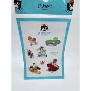 JELLYCAT London Purrks Heroes 2026 Sticker Sheet Limited EDITION Unopened
